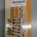 Wooden Busy Board with 8 LED Light Switches Light for Kids Gifts Board | Developmental Baby Toys