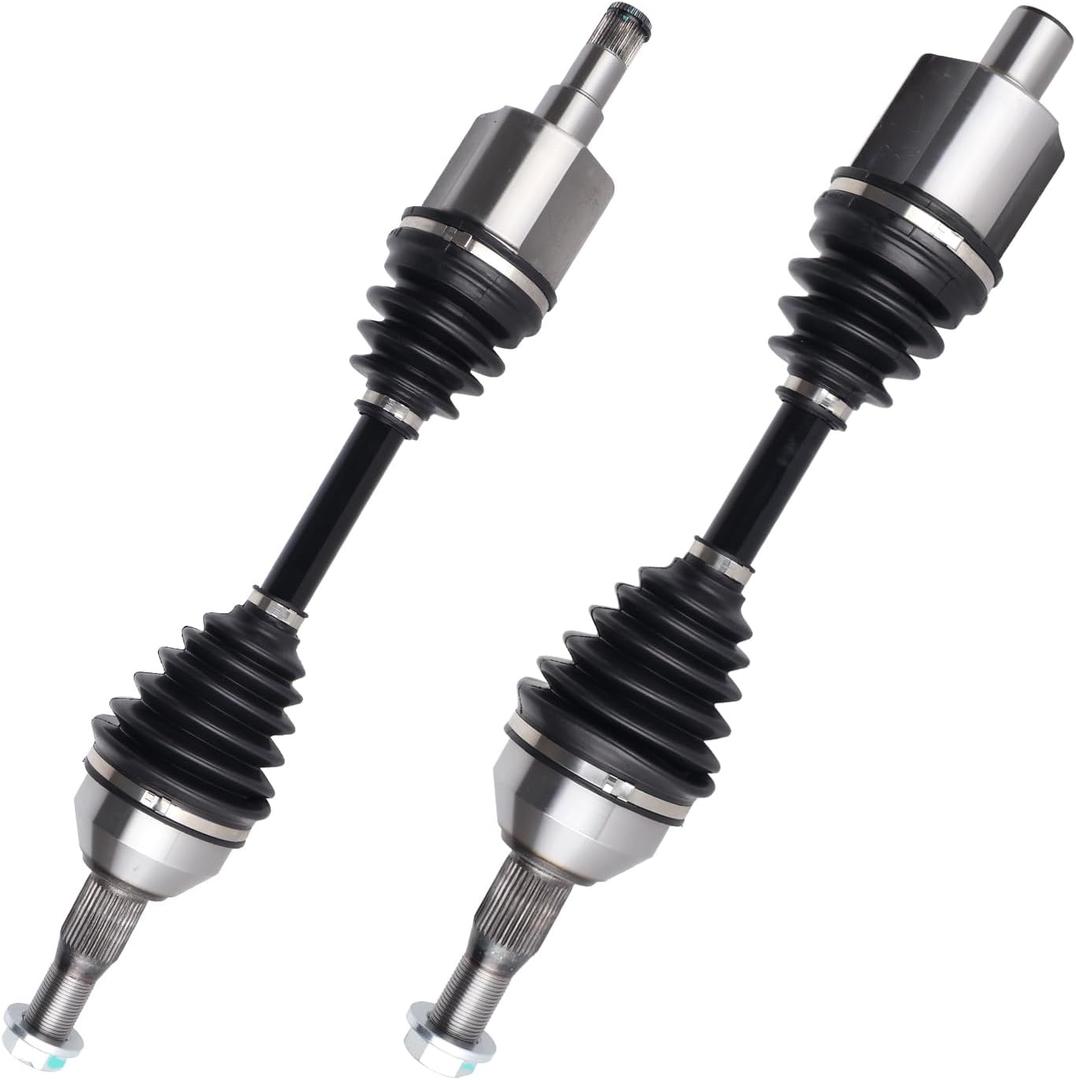 Autoround 661255 661250 CV Axle Front Assembly Compatible with Chevy, Buick, Pontiac & Oldsmobile Models - Impala, LaCrosse, Regal, Grand Prix, Century, Intrigue - Left and Right