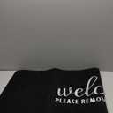 AAZZKANG Welcome Mat Non Slip Please Remove Your Shoes Doormat Long 48"x18" Easy to Clean Front Door Mat for Entrance,High Traffic Areas,Patio,Outside,Inside