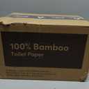 Amazon Aware 3-ply Bamboo Toilet Paper, Unscented, 11 Rolls, 350 Sheets per roll, Total 4200 Sheets, Plastic-Free