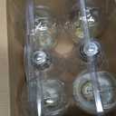 Ascher Vintage LED Edison Bulbs, 6W, Equivalent 60W, Non-Dimmable, High Brightness Warm White 2700K, ST58 Antique LED Filament Bulbs with 80+ CRI, E26 Medium Base, Clear Glass, Pack of 6