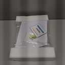 2 Pack Clear Acrylic File Holder Wall Mount Self Adhesive, Legal Size Hanging Paper Organizer, Wall Pocket File Holder Storage for Letter Folder Brochure Magazine Bookshelf Literature Display (13 x 9.5 in)