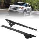 Windshield A-Pillar Molding Trim Kit Right Passenger Side Compatible with 2011-2019 Ford Explorer Replaces: 926-451, BB5Z-7803136-AA, BB5Z7803136AB, BB5Z7803136BA