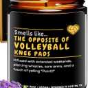 volleyball Candle, Volleyball Gift Ideas for Teen Girls, Cool Sports Themed Gifts for Players, Coach, Teenagers, Teams, Athletes, Moms, Birthday, Christmas, Special Occasions, Gift-Ready