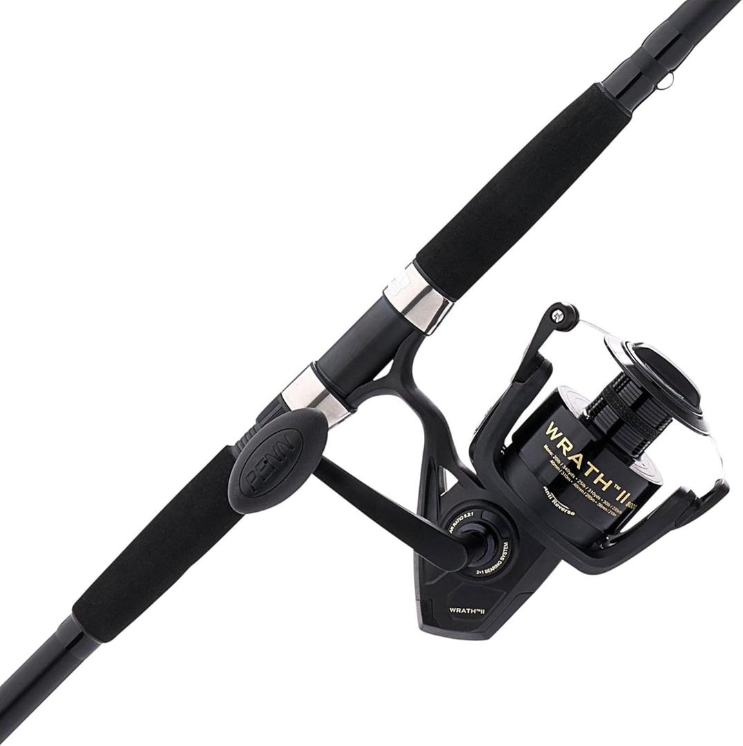 PENN Wrath II Spinning Reel and Fishing Rod Combo (8000 Size Reel - 12' - Heavy - 2pc)