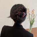 6Pcs Flat Hair Clips for Women, Better Jonny Curved Hair Clips Lay Down Claw Clips Alligator Clips Hair Accessories for Women Girls