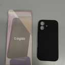 for iPhone 17 Case, Liquid Silicone Cover with Camera Protection Anti-Scratch Soft Microfiber Lining Shockproof Protective Phone Case for iPhone 17 6.3", Black