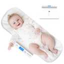 MomMed Pet Scale, Multi-Function Toddler Scale, Digital Pet Scale, Small Animals Scale with Hold Function, Blue Backlight, Weight and Height Track (29 inch)