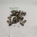 Kwikset 242 Tylo Entry Knob and Single Cylinder Deadbolt Project Pack in Antique Brass