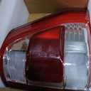 LED Tail Light w/Blind Spot Compatible with 2021 2022 2023 Ford F150 F-150,Taillight Brake Lamp Rear Light Left Driver Side Replace NL3Z13405F (Module NOT Included)