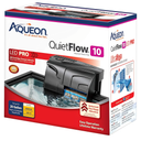 Aqueon QuietFlow 10 LED PRO Aquarium Fish Tank Power Filter For Up to 20 Gallon Aquariums