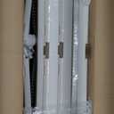 YFXCVSL 4 Tier Plastic Storage Bins with Lid 24QT, Stackable Storage Containers with Wheels, Folding Storage Boxes, Collapsible Storage Bins, Closet Organizers and Storage for Living Room,Office,Dorm