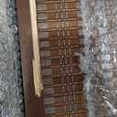 6 Panel Bamboo Room Divider and Folding Panel Screen,Bamboo Panel Divider for Room Separation,Brown,67" H x 92.1" W