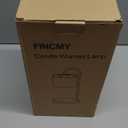 Candle Warmer Lamp with Timer, Dimmable Candle Wax Warmer Candle Lamp Warmer for Scented Candles with 2 Bulbs, House Warming Gifts Christmas Gifts for Women Home Decor - Linen