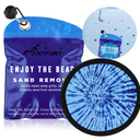 Antfuny 3 Packs Sand Remover Cleaner Eraser for Family Women Vacation Trip Hawaii Honeymoon Gift Costa Rica Must Haves Resort Rio de Janeiro Bahamas Punta Cana Essential Waikiki Spring Trip Towel