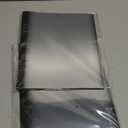 Binditek 20 Pack Thermal Binding Presentation Covers, 3/16 Inch Spine, Holds 40 Sheets, Ultra Clear Front Cover, Black Paper Back Cover, Letter Size, for Students and Coworkers