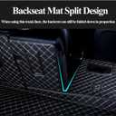 Compatible with Tesla Model Y 2020-2025 5 Seat Trunk Mat Cargo Mat Dog Cover Mat Car Trunk Liner Full Coverage Protection