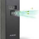 AIKE Automatic Air Fresheners Spray Dispenser  Programmable(Compatible with "Glade Automatic Air Freshener Refills 269 ml")  Ideal for Office, Airports, Gyms, Home AK1801 (Black)