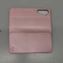 SUANPOT for Samsung Galaxy A25 5G Wallet case with RFID Blocking Credit Card Holder,Flip Book PU Leather Protective Cover Women Men for Samsung A25 Phone case Rose Gold