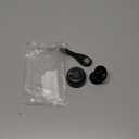 Mini Wireless Security Camera with Multi-User Viewing, Black, Portable WiFi Spy Camera, Remote Monitoring, Mobile App Control, 2.4GHz Connection