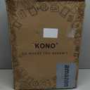 Kono Luggage Set 4 Piece Carry On Hardside Luggage with TSA Lock Spinner Wheels Carry On Suitcase Cream White (Carry-On Travel Set (DB/TB/12/20"))