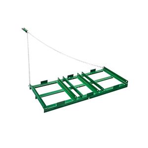 VEVOR Drag Harrow, 4 ft Heavy Duty Tow Behind Drag Harrow with Adjustable Bars & 72 in Chain, Driveway Grader Landscape Rake for ATV, UTV, Tractor, Mower Tow Behind Yard Lawn Leveling Tool