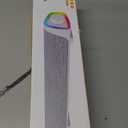 SOULION R30 Plus Bluetooth Computer Speakers, All-in-One Control Button with 6 Modes LED Lights PC Speaker, Wired USB Powered Surround Soundbar for Desktop Monitor Laptop White