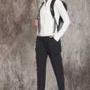 Women's Cargo Joggers Lightweight Hiking Pants Athletic Outdoor Travel Pants Workout Running Pants (XS)