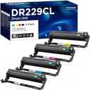 DR229CL Drum Unit (NOT Toner) Replacement for Brother DR-229CL DR229 TN229XL Work for MFC-L3720CDW MFC-L3765CDW MFC-L3780CDW HL-L3220CDW HL-3280CDW HL-L3295CDW Printers (4 Pack)