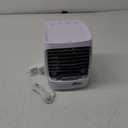 Arctic Air Chill Zone Evaporative Cooler with Hydro-Chill Technology, Portable Fan with 4 Adjustable Speeds, 8-Hour Cooling, Fan for Bedroom, Living Room, Basement, Office & More