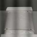 OYEARS Farmhouse Table Lamps Set of 2 for Living Room Bedroom Bedside Tree Lamp Nightstand End Table 25" Lamps Vintage Natural Style (Grey and White)