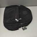 Mini Nylon Women Backpacks,11L Small Ladies backpacks Casual Lightweight Women Shopping Travel Daypack (Black)