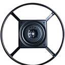 Yoogu Heavy Duty 24" Recliner Chair Sofa Furniture Ring Swivel Base Replacement with 10 Inch Plate (24 inch)