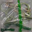 Baby Sensory High Chair Suction Toys for Infant Toddlers 12 18 Months, Food Grade Silicone String with Oak Loop Montessori Educational Parent-Child Baby Bath Toy Gift for Birthday Christmas(Green)