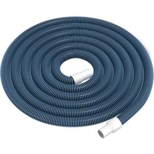 Pool Vacuum Hose, Heavy Duty Manual Swimming Pool Cleaner Hose With Swivel Cuff for Above Ground and Inground Pools, 1-1/4 Inch x 27 Ft