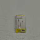 Acoustix Stereo Ear Buds with Microphone - White, 3.5 mm