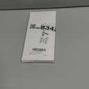 Blulu 50 Pieces Colored Key Tags with Labels 1 Inch Cute Silicone Key Covers Tag with Self Adhesive Stickers for House Classification Organization(Vintage Color,Square)