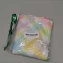 SuQKXCo Easter Tablecloth Round 60 inch Colorful Checkered Rainbow Plaid Tablecloth Spring Summer Watercolor Buffalo Check Plaid Table Cloths Table Covers for Kitchen Party Dinner Tabletop Decoration