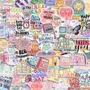 300 PCS Mental Health Stickers, Vinyl Therapy Stickers for Mental Health Journal, Positive Quote Decals for Adult, Therapist Gifts, Journals, Laptops, Water Bottles