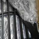 8 Panels Decorative Garden Fence, 40in(H)18Ft(L) Heavy Duty Metal Outdoor Dog Fence Rustproof Square Tube No Dig Animal Barrier Border Fencing for Temporary Yard Patio Landscape