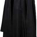 LHJ Adult Halloween Costume Tunic Hoodies Robe Cosplay Capes (XL, Black)