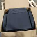 Flamaker Power Lift Recliner Chair Electric Lift Recliner for Elderly Power Lift Recliner Chair with Cup Holders Side Pockets for Living Room (Leathaire, Black)