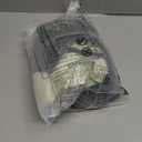 DEANGELMON V Neck Bra Padded Seamless Adjustable Straps Bralettes Everyday Basic Sleeping Bras Multiple Pack Size M