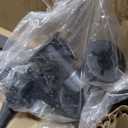 Bed Frame With 6 Legs On Glides , Queen, Black