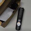 Norelco Philips All-in-One 3000 Series 13 in 1 Trimmer for Men, Beard Trimmer & Head Hair Clipper, Full Metal Self-Sharpening Blades & 8 Length Settings, MG3939/50 (Black)