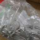 Franklin Brass Tri-Hook (1-Pack) 45" Coat Rack Wall Mount Pure White Hat Rack with 8 Hooks Hanging Hook Rail for Clothes, Towels, Purses, Bags, Kitchen, Entry, Closet Organization R33646K-PMN-R