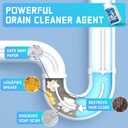 Pipeline Dredging Agent, Powerful Drain Cleaner Agent, Kitchen Unblocker, Sink and Drain Cleaner Powder for Kitchen Toilet Pipeline Quick Cleaning Tool