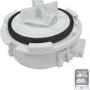 ABQ75742501 Dishwasher Drain Pump Motor Compatible with LG Kenmore Dishwasher Model 7221467371 79573105711 LDTS5552S, Replaces ABQ75742505 4963038 PS12742537