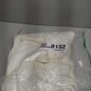 Bedsure GentleSoft 100% Cotton Large Throw Blanket for Couch 50x70 inches - Breathable and Lightweight, Soft Cozy Herringbone Woven Cotton Throw for Summer, White Office Chair Blanket