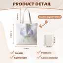 Beach Ocean Tote Bags, Summer Gifts for Women, Summer Preppy Seashell Shopping Bags, Beach Ocean Room Decor (Green Bowknot)